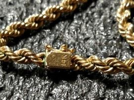 14KT Mark on Gold Necklace
