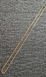 14KT Gold 28" Necklace 44.4 grams (Tested and Weighed)