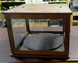 Antique General Store Cheese Cutting Board and Case