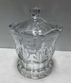 Crystal Cut Glass Dish