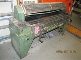 Jomac roller cleaner Mod: US, Serial #: 3615, 21x73