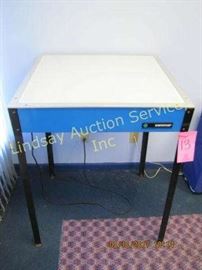 Sandmar 30
5x26.5x40 deluxe light table, Mod: TL24, 84watt