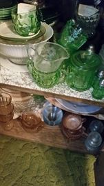 Depression Glass- All Colors and Patterns