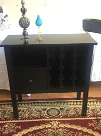 Wine Rack Occasional Table 