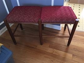 JH Craver N.C. double bench 