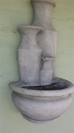 Fountain - has most recently been used as planter but have fountain parts