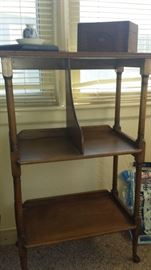 Antique shelf w/divider