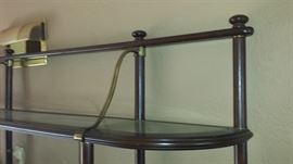 detail of McGuire shelf