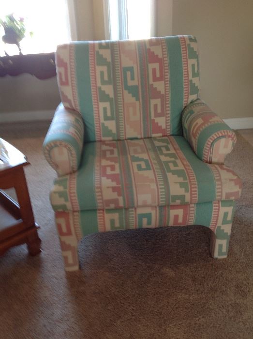 southwest upholstered chair 
