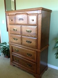 Broyhill collection tall chest 