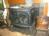 Newer cast iron stove - purchased here in town