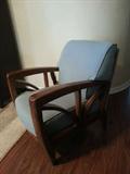 Sam Moore cherry wood arm chair