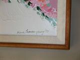Signed Framed Painting by Hawaiian artist Diana Hansen Young