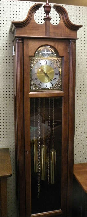Howard Grandfather Clock - WORKS!