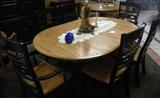 Oak Table & Chairs (Green Acres)