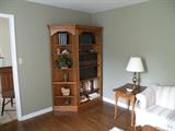 Ethan Allen Corner Bookcase