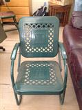 Retro Metal Yard Chair