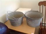 Metal Wash Bins