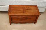 French Pine chest of the period.