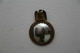 Miniture bronze federal mirror.