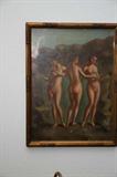 Tempera painting of The Three Graces.