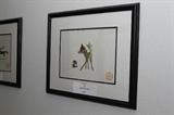 #7 - Animation - Bambi. SERICEL. The art for the serigraph was carefully selected by Disney artist from the original animation drawing.