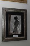 #2 - Aldo Luongo - Orig, 2005 - Sensuous Silhoutte. Measures 28 by 34 framed and the image is 14 by 20.
Although his subjects cover a broad spectrum, the artist never fails to entice us into his world of romance, passion and love.
Aldo personally signed this piece for us at an art showing.