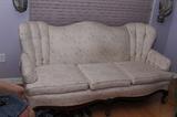 camelback three cushion couch circa 1920's reupholstered