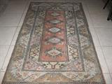 one of 2 - 48" X 78" wool Turkish