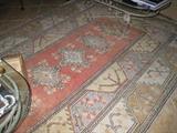 one of 2 - 80" X 114" wool Turkish