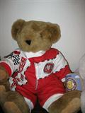 15" Racer Bear from Vermont Teddy Bear.
Part of a Vermont Teddy Bear Collection.