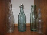 bottles some with stoppers