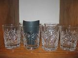 Waterford set of 6 high ball glasses