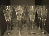 Waterford 5 pair of Millinium Toasting Champagne Flutes.
Part of Waterford and other manufacture crystal collections.