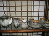 Dragonware tea set from Japan