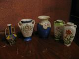 Group of Occupied Japan vases