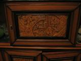 Wall unit hand carved large cabinet door - base