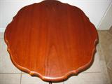 one of two drop leaf tables with the table down