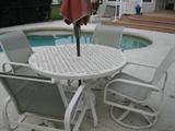 Pool Furniture Table and Chairs