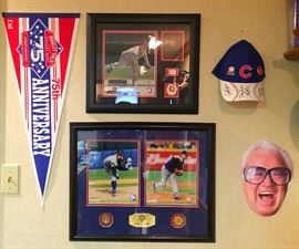 Collection of Cubs Memorabilia