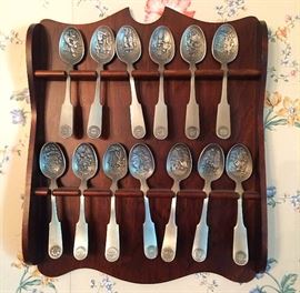 Pewter Spoon Collection