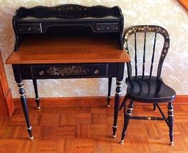 Hitchcock Desk with Chair