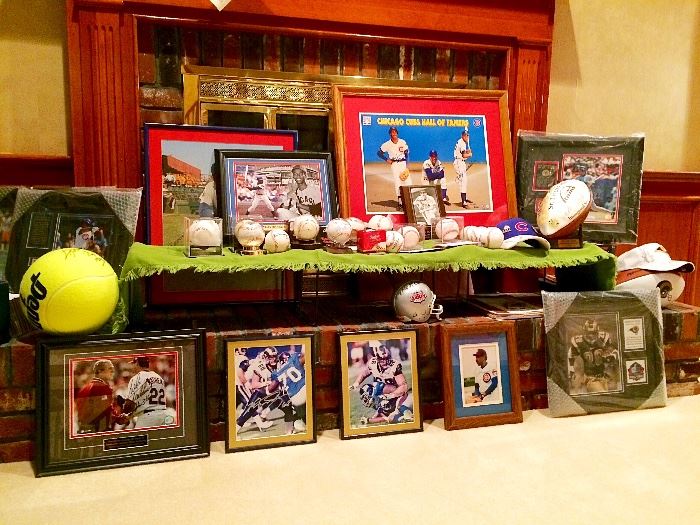 Collection of Signed Baseball Memorabilia 