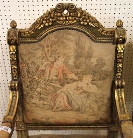  — B E A U T I F U L —

ANTIQUE French 5 Piece Carved Gold Gilt Parlor Set 