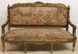  — B E A U T I F U L —

ANTIQUE French 5 Piece Carved Gold Gilt Parlor Set 