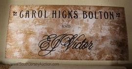  Country Distressed Upholstered Chair  by “Carol Hicks Bolton and EJ Victor”

Located Inside –  Auction Estimate $400-$800 
