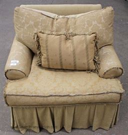  Country Distressed Upholstered Over Sized Chair  by “Carol Hicks Bolton and EJ Victor”

Located Inside –  Auction Estimate $400-$800 