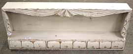 One of - PAIR of Antique Plate Holders Hanging Cabinets