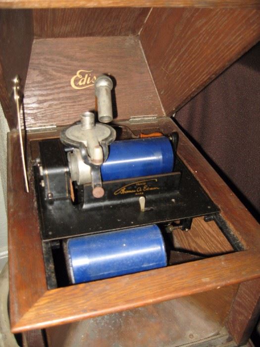 Edison Cylinder Phonegraph