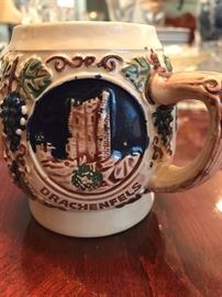 Stein Mug Orginal Gerzit Gerz West Germany "4" Vintage Stein Mug
